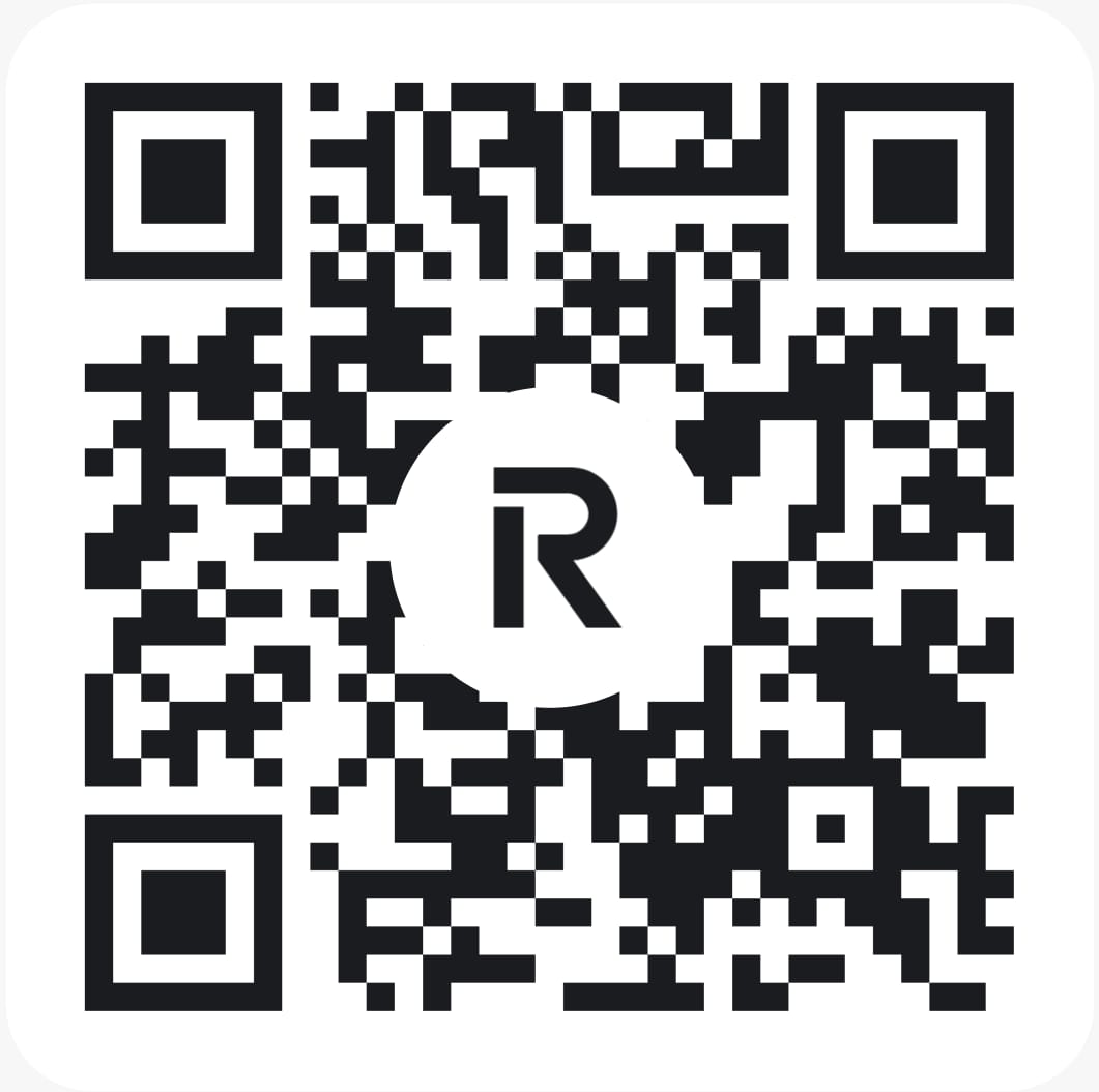 Gyorgy's Revolut address as QR code